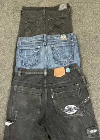 Y2K Jeans - Bt em 33 ( 9 pcs)