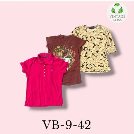 Y2K Vintage Bedrucktes T-Shirt Großhandelsbundle (VB-9-42) 14 Teile