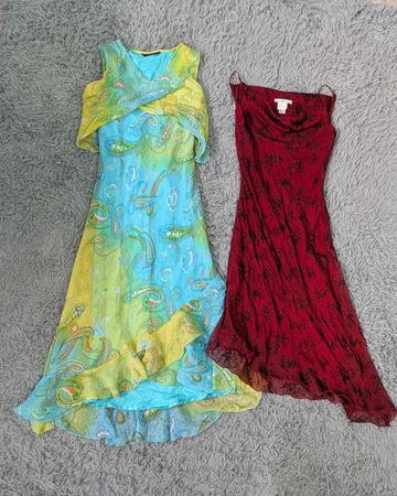 ***Y2K Beaded Dresses – Floral Fairycore Collection