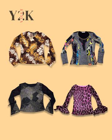 Y2K Long Sleeve Top Bundle (Yv-732)