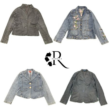 Y2K NYC IT Girl Denim Jacket RW-2285
