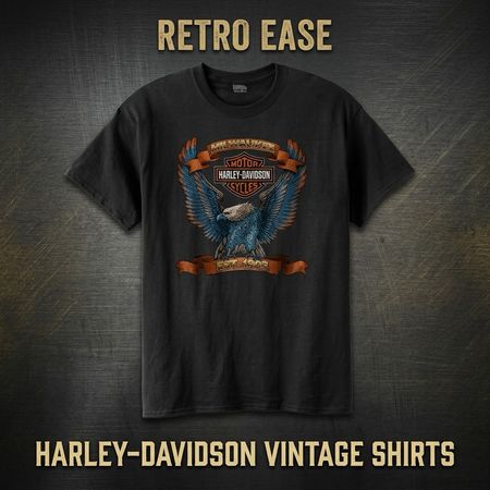 Premium Harley-Davidson Vintage Graphic Shirts | REV#977