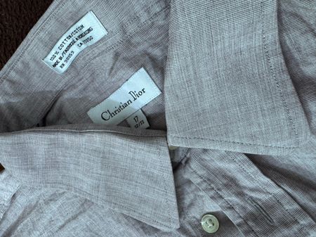 Bouton de chemise Christian Dior premium