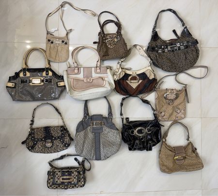 Vintage Y2K Guess Handbag Bundle / Wholesale Lot (Bulk Sale)