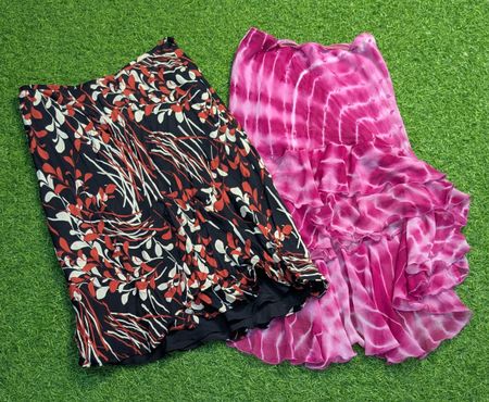 7177 - Jupe midi et maxi style Y2K