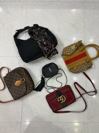 Designer Bags Bundle, Louis Vuitton, Gucci & Yves Saint Laurent