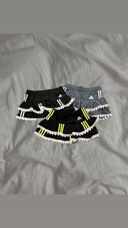 Upcycled Adidas Lace Skirt