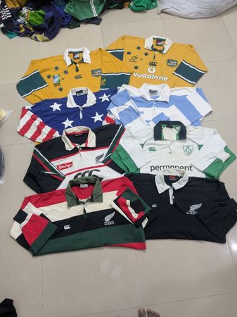 Benutzerdefinierte handverlesene Ccc gesponserte Rugby-Shirts