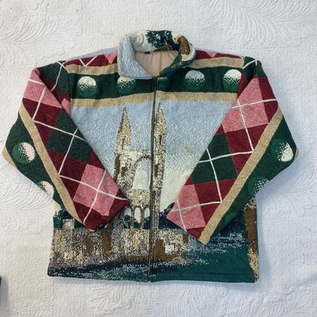 Upcycled Tapestry Stylish Jackets (Dc-10-175)