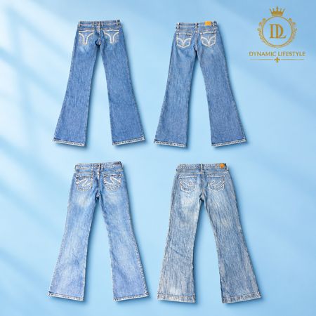 Jeans évasés