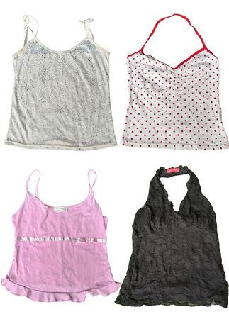 blusas de alça y2k