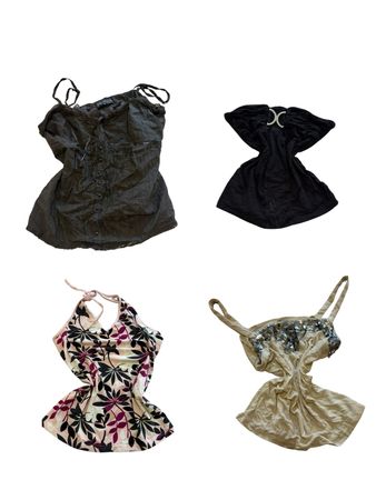 Y2K Grunge Gothic Camisoles-ST-324