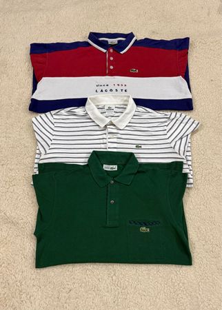 Lacoste Stripes Polo Shirts