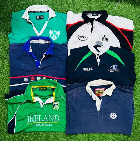 Camicie da rugby vintage mix club #32