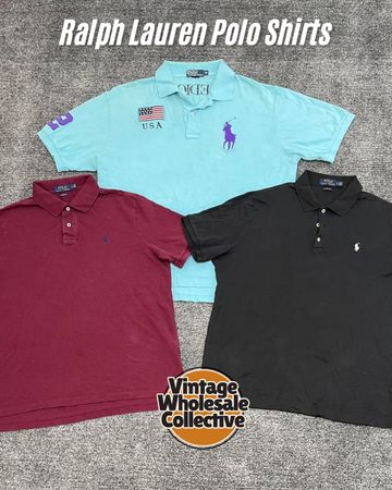 🔴 Ralph Lauren Polo Shirts - (14/09)