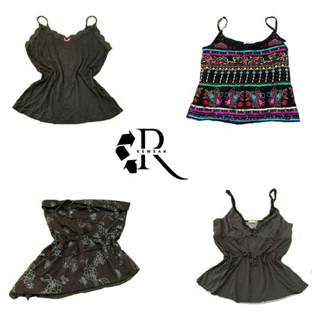 Y2K Unique Girl Cami Tops RW-2346