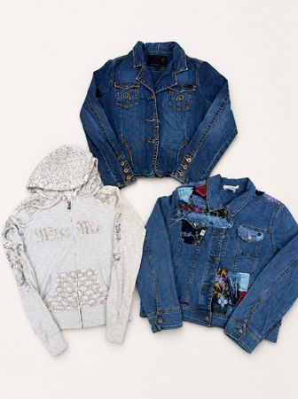Giubbotti di jeans Y2K [TD-559]
