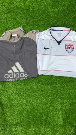 Nike and Adidas mix t.shirt