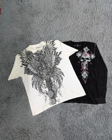 ***Affliction Style Tattoo Graphic Tees