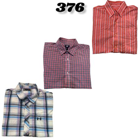 Mix Branded Button Up Shirt (brands) under Armour, Izod & Express etc #376.