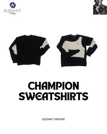 Upcycled Champion Sweatshirt - EVR0139