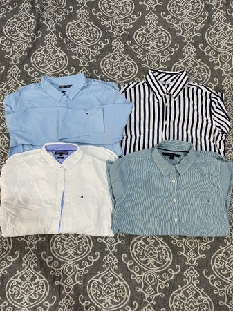 Tommy Hilfiger women button up shirt 22pcs