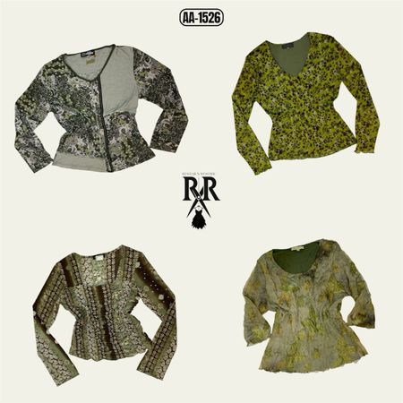 Y2K The Nature Vibe Full Sleeeve Tops (AA-1526)