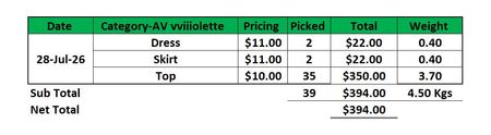 Custom handpick The vviiiolette checkout