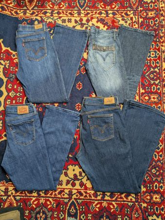 Levi's Jeans flared & bootcut 15pcs