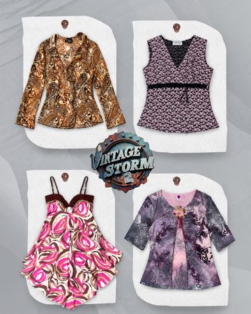 Y2K Grunge Blouse