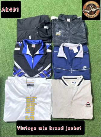 Vintage mix brand track  jacket ak401