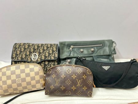 Authentic Lv Balenciaga Prada & Christian Dior handbags