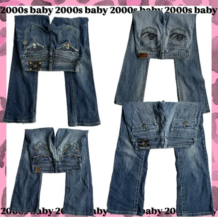 Hannah montana coded : jeans bootcut taille basse : 214