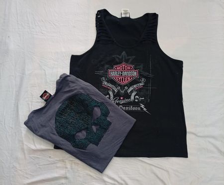 CR12547 Vintage Harley Baby Tees