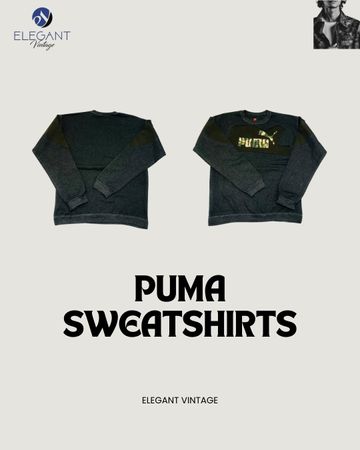 Upcycled Puma Sweatshirts - EVR0156