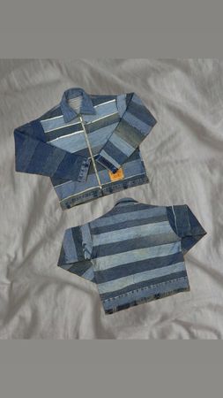 Upcycled Levi’s Denim Patch Jacket