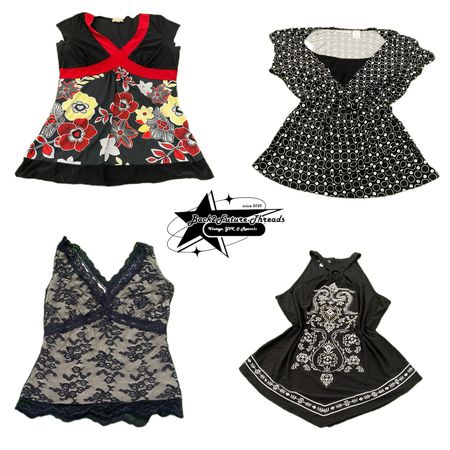 Y2k Gothic Vibe Girl Tank Tops B2F-109