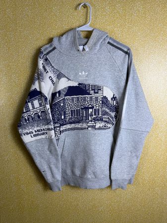 Upcycled Christmas Tepestry Sweetshirt hoodies