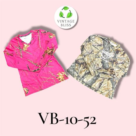 Realtree Camo T-Shirt Wholesale Bundle – Assorted Styles (VB-10-52) 10 piece