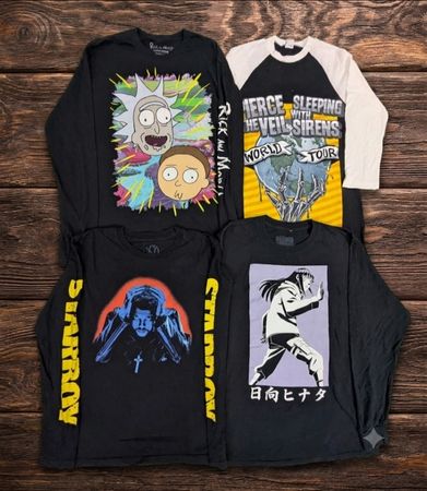 (MIXED GRAPHIC T-SHIRTS)