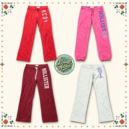 Retro Hollister Varsity Joggers & Sweatpants Mix:10pcs (HT3)