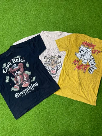 T-shirts imprimés vintage id (401)