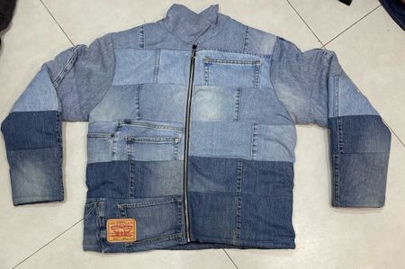 Veste matelassée en denim Levi’s upcyclé A/H