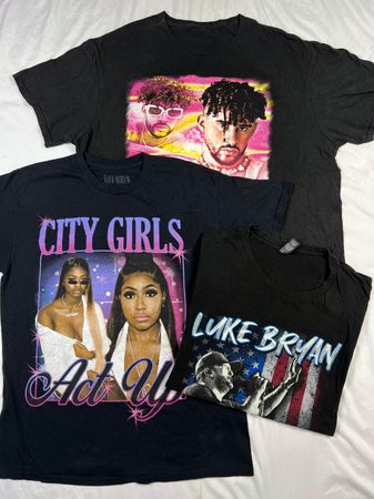 Camiseta estampada de música
