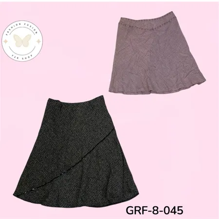 Vintage 2000s Wool Skirt | Y2K Women’s Fashion | Wholesale (GRF-8-045)