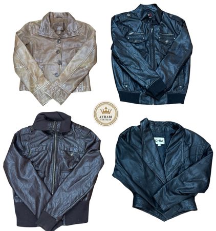 Giacca in pelle unica Y2K 9 pezzi a 1433