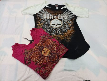CR11226 Vintage Harley Baby Tees