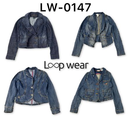 Vestes en denim uniques Y2K