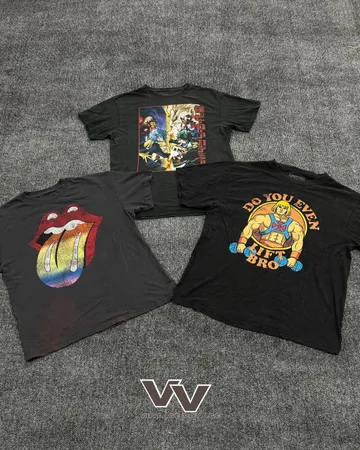 Klassische bedruckte T-Shirts #240826 #005