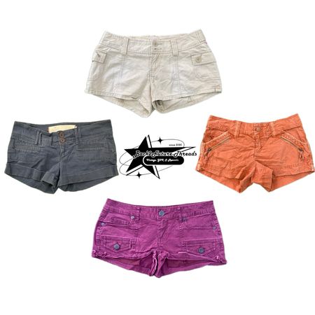 Y2k Unique Girl Cotton Shorts B2F-149